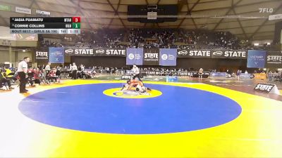 Girls 3A 190 lbs 1st Place Match - Jasia Fuamatu, Mount Tahoma (Girls) vs Corrie Collins, Highline (Girls)