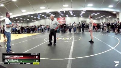 106 lbs Cons. Semi - Everett Weedman, Legend Wrestling Club vs James Killian, Great Neck Wrestling Club