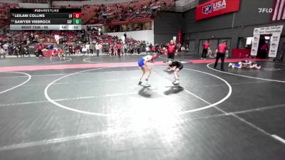 95 lbs Cons. Semi - Leilani Collins, Laona/Wabeno Rebels vs Sawyer Viebrock, Saint Croix Falls