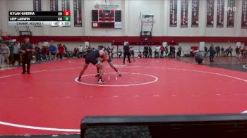 174 lbs Champ. Round 1 - Leif Larwin, Unattached vs Kylan Guerra, Eastern Oregon University (OR)
