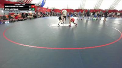 85-92 lbs Round 1 - Benjamin Sukolowsky, Batavia vs Reed Akkerman, Wisconsin Rapids