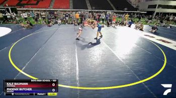 160 lbs Quarterfinal - Kale Baumann, Montana vs Phoenix Butcher, Nevada