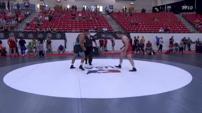 92 kg Cons 16 #2 - Riley Crook, Sarbacker Wrestling Academy vs Nick Stemmet, Illinois