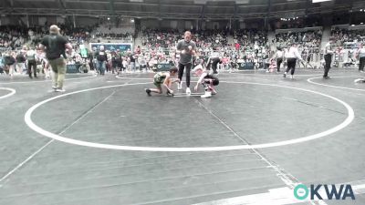 55 lbs Quarterfinal - Ryker Green, Prime Wrestling vs Andrew Baker, Standfast