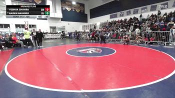 126 lbs Cons. Round 1 - Kaiden Navarro, Cajon vs Yeshua Chavira, Corona