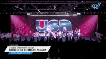 College of Southern Nevada - College of Southern Nevada [2025 College Fight Song Day 2] 2025 USA Spirit Natl's/Collegiate Champs/Jr. Natl's