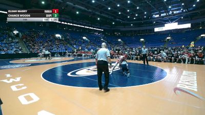 144 lbs Quarterfinals (8 Team) - Elijah Mabry, Vandalia vs Chance Woods, Chicago (C. Hope Academy)