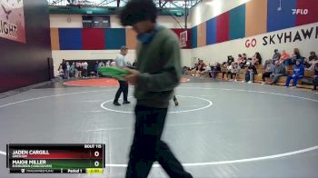 215 lbs Champ. Round 1 - Jaden Cargill, Gresham vs Makhi Miller, Evergreen (Vancouver)