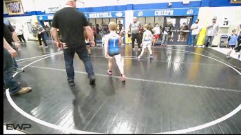 83 lbs Consi Of 4 - Katelee Cole, Tulsa Blue T Panthers vs Gabriel Osterhout, Berryhill Wrestling Club