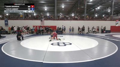 57 kg Cons. Sub-quarters - Gavin Jendreas, Indiana RTC vs Colyn Limbert, Pittsburgh Wrestling Club