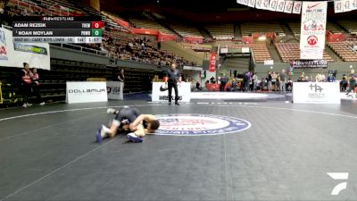 Cadet Boys Lower - 120 lbs Champ. Round 3 - Noah Moylan, Poway Wrestling vs Adam Rezeik, Tri Valley Elite Wrestling Club