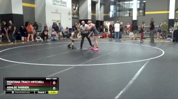 130 lbs Cons. Round 3 - Montana Tracy-mitchell, Iowa vs Ashlee Farrier, Sebolt Women Wrestling Academy