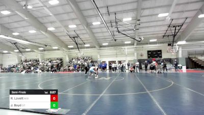 149 lbs Semifinal - Ridge Lovett, Nebraska vs Jeffery Boyd, The Citadel