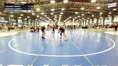 170 lbs Consi Of 8 #1 - J. Eduardo Franco, PA vs Johnathan Clohecy, FL