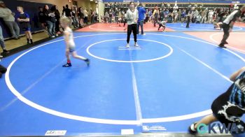 46 lbs Round Of 16 - Kade Whitenack, Pryor Tigers vs Arya Carter, Bartlesville Wrestling Club