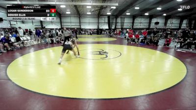 132 lbs Round 2 (8 Team) - Denver Ellis, Box Elder vs Logan Gunderson, Bear River