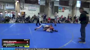 120 lbs Round 2 (6 Team) - Sammy Spaulding, PA Alliance Black vs Ned Kaufmann, PA Alliance Red