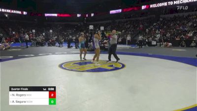 155 lbs Quarterfinal - Nisa Rogers, Righetti vs Audrey Segura, Redwood (CS)