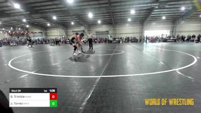 108 lbs Round Of 32 - Braxton Trimble, Sanderson Wrestling Academy vs Jakob Torrez, NM Beast