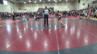 74 lbs Champ. Round 2 - Connor Bischof, Apple Valley Wrestling Club vs Austin Vaith, Monticello Warriors