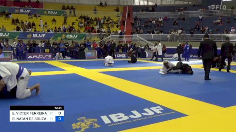 EMERSON VICTOR FERREIRA FEITOSA vs RORION NATAN DE SOUZA AZEVEDO 2023 Brasileiro Jiu-Jitsu IBJJF