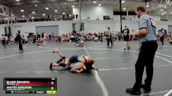 132 lbs Round 6 (8 Team) - Blaine DeMarco, Team 922 vs Matteo Eagleson, Validus WC Gold