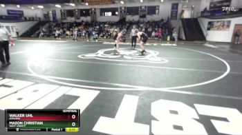 197 lbs Semifinal - Mason Christian, West Liberty vs Walker Uhl, Ashland