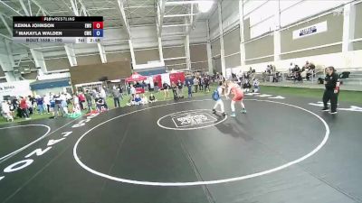 190 lbs Quarterfinal - Kenna Johnson, Empire Wrestling Club vs Makayla Walden, Charger Wrestling Club