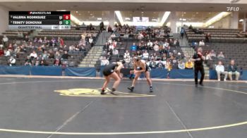 145 lbs Quarterfinal - Valeria Rodriguez, Quincy vs Trinity Donovan, Quincy
