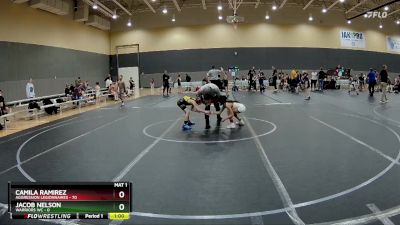 56 lbs Round 5 (10 Team) - Camila Ramirez, Aggression Legionnaires vs Jacob Nelson, Warriors WC