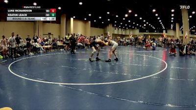157 lbs Round 5 (6 Team) - Luke Richardson, Team Mat Clash vs Keaton Leach, Spartan WC