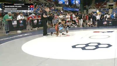 120 lbs Cons. Sub-rd Of 64 - Julius Mark Villamil, California vs Messiah Grant, New York