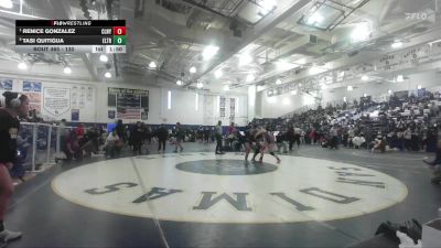 130 lbs Quarterfinal - Renice Gonzalez, Colony vs Tasi Quitigua, El Toro