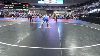 6A 150 lbs Cons. Semi - Brody Helm, Mortimer Jordan HS vs Edwin Penny, Mcadory