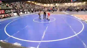 83 lbs Round Of 16 - Nico DeSalvo, Sebolt Wrestling Academy vs Leonel Josiah Lustre, Zillah