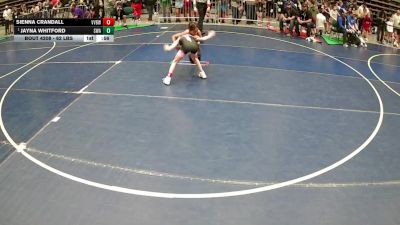 70 lbs Semis - Jayna Whitford, Sanderson Wrestling Academy vs Sienna Crandall, Virgin Valley Bulldogs Wrestling Club