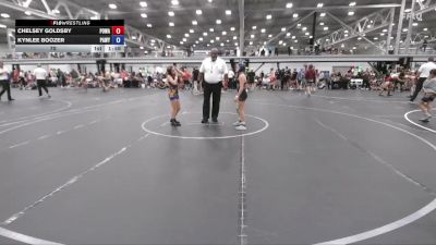70 lbs Round 3 - Chelsey Goldsby, POWA vs Kynlee Boozer, PA West Yellow