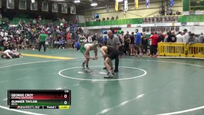 175 lbs Cons. Round 6 - Gunner Taylor, Delta vs George Croy, Sylvania Northview