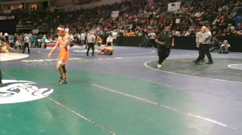 4A 175 lbs Quarterfinal - Damion Gomez, Belen vs Edel Villa, Artesia