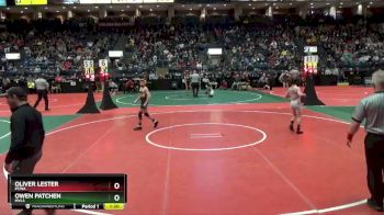 96 lbs Quarterfinal - Oliver Lester, PCWA vs Owen Patchen, MVL3