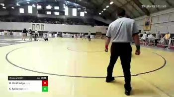 165 lbs Consi Of 8 #1 - Matthew Holdredge, Unattached vs Kevin Anderson, Unattached-Wyoming