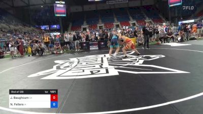 145 lbs Rnd Of 128 - Jacob Baughcum, Georgia vs Nolan Fellers, Iowa