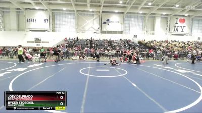 74 lbs Champ. Round 1 - Joey Delprado, BH-BL Youth Wrestling vs Ryker Stoeckel, Club Not Listed