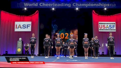 The California All Stars - San Marcos - Rangers [2025 L7 International Open Large Coed Semis] 2025 The Cheerleading Worlds