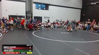 49 lbs Semifinal - Bently Stoner, Hard Rock Rams vs Mikah Smith, Carolina Reapers