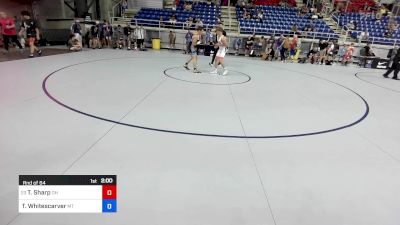 132 lbs Rnd Of 64 - Trent Sharp, OH vs Todd Whitescarver, MT