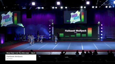 Fishhawk Wolfpack - Rec Cheer [2023 Show Cheer 1 Ltd. Tiny Mite Large Day 3] 2023 Pop Warner National Cheer & Dance Championship