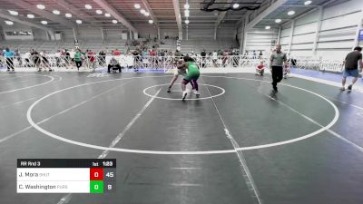 220 lbs Rr Rnd 3 - Jeremiah Mora, TS Wrestling Prep vs Chase Washington, Pursuit Wrestling Academy - Black