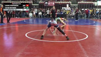 95 lbs Cons. Round 2 - Jacob Wittmier, Fergus Wrestling Club vs Jaxon Steffenson, North Montana Wrestling CLub