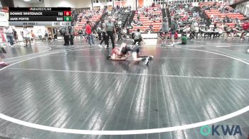 84 lbs Rr Rnd 1 - Donnie Whitenack, Tiger Trained Wrestling vs Jake Potts, Wagoner Takedown Club